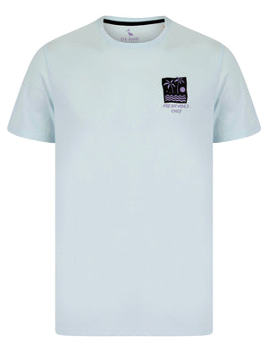 Better Tomorrow Motif Cotton Jersey T-Shirt in Ice Water - South Shore