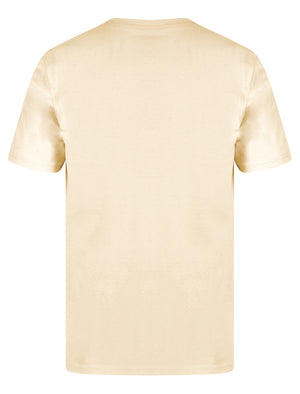 Craftman Motif Cotton Jersey T-Shirt in Marshmallow White - South Shore