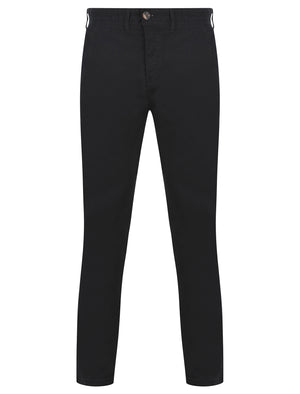 Kahua Stretch Cotton Chino Trousers in Sky Captain Navy - Kensington Eastside