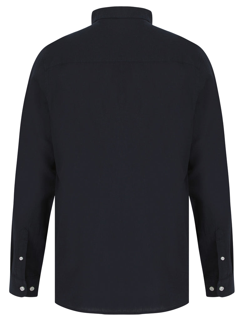 Camicia Tokyo in tessuto misto cotone e lino - | Stefano Ricci