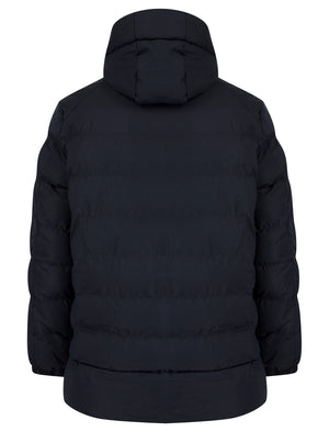 Yorkshire 2 Quilted Puffer Coat with Hood in Navy - Tokyo Laundry