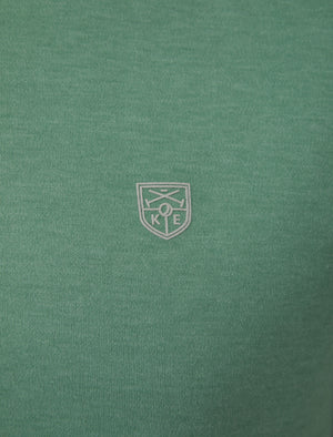 Trebeck 2 Cotton Rich Woven Polo Shirt in Feldspar Green - Kensington Eastside
