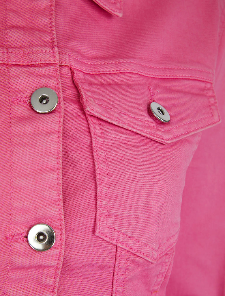 Riu Rose no collar jacket ピンク Rose no collar jacket – Riu