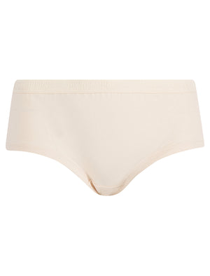 Connie (5 Pack) Assorted Hipster Briefs in Jet Black / Whisper Pink / Jet Stream - Tokyo Laundry
