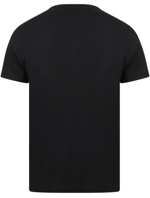 Virgil 4 Pack Cotton Crew Neck T-Shirt in Jet Black / Optic White / Light Grey Marl / Navy - South Shore