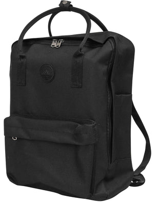 Gosling 2 Classic Canvas Backpack In Black - Tokyo Laundry