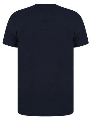 Kapaluas Applique Motif Cotton Jersey T-Shirt in Sky Captain Navy - Tokyo Laundry