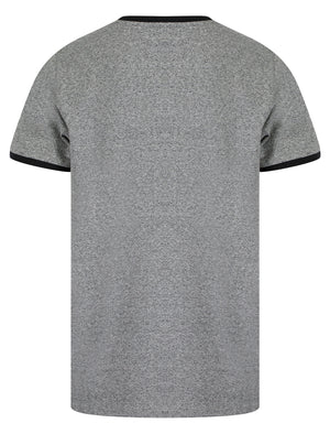Trevor Grindle Ringer T-Shirt in Light Grey - Tokyo Laundry
