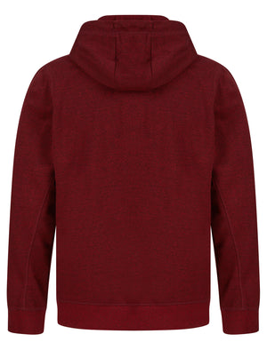 Search Motif Brushback Fleece Pullover Hoodie in Red Grindle - Tokyo Laundry