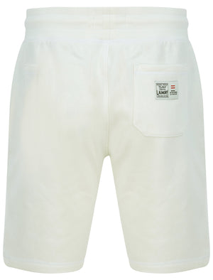 Optics Applique Jogger Shorts in Snow White - Tokyo Laundry