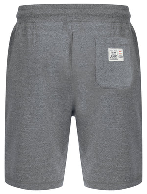 Fayle Brushback Fleece Jogger Shorts in Light Grey Grindle - Tokyo Laundry