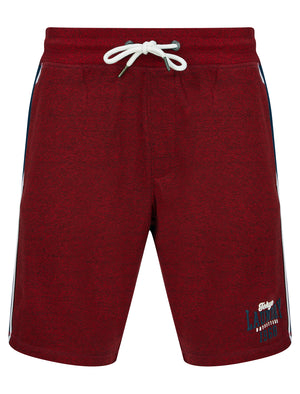 Search Grindle Jogger Shorts with Contrast Panels in Red  - Tokyo Laundry