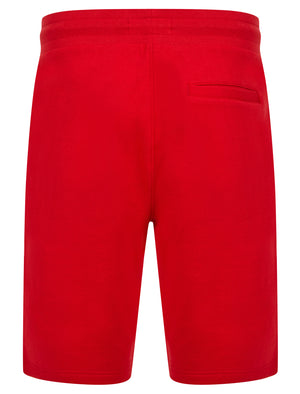 Sudrey Brushback Fleece Jogger Shorts in Chinese Red - Kensington Eastside