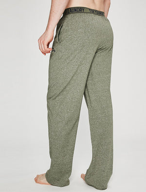 Ruskin Lounge Pants in Thyme Marl Fleck - Tokyo Laundry