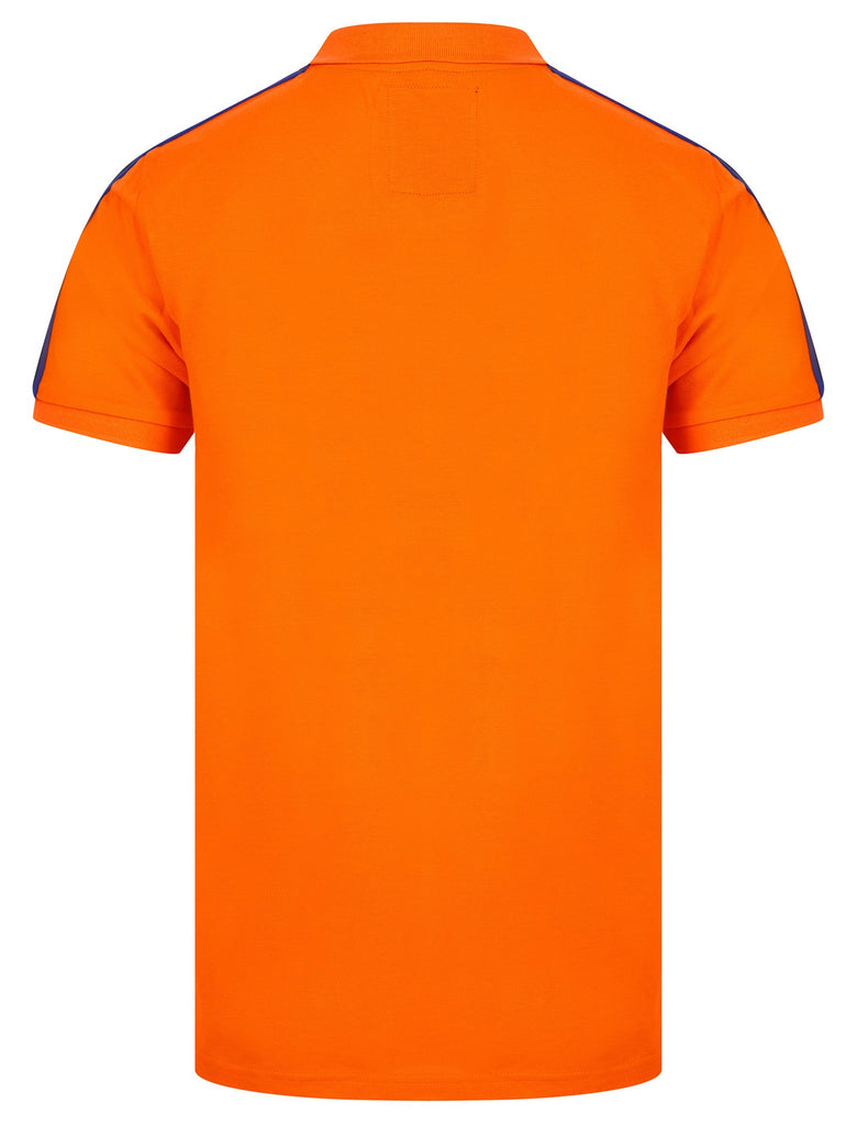 別注 Cotton Pique Jersey Polo 100% cotton pique knit polo shirt, color Papyrus - Glacier