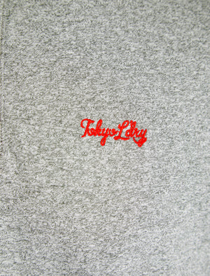Kieran Grindle Cotton Blend Jersey Polo Shirt in Light Grey - Tokyo Laundry