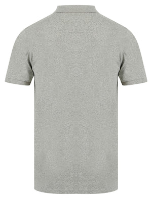 Kieran Grindle Cotton Blend Jersey Polo Shirt in Light Grey - Tokyo Laundry