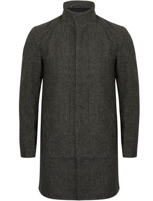 Libertas Wool Blend Coat in Dogtooth - Tokyo Laundry