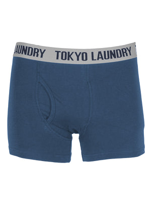 Tokyo Laundry Kodaline blue sock and boxer set