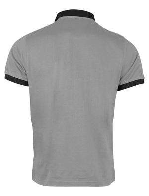 Mens D-code Filter Polo Shirt in LT Grey Marl