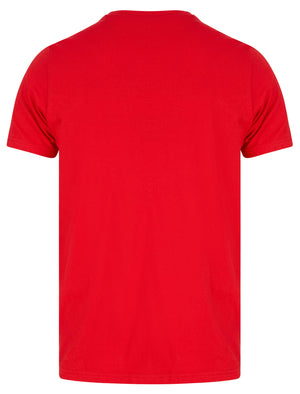 Hexx Motif Cotton Jersey T-Shirt In Barados Cherry - Dissident