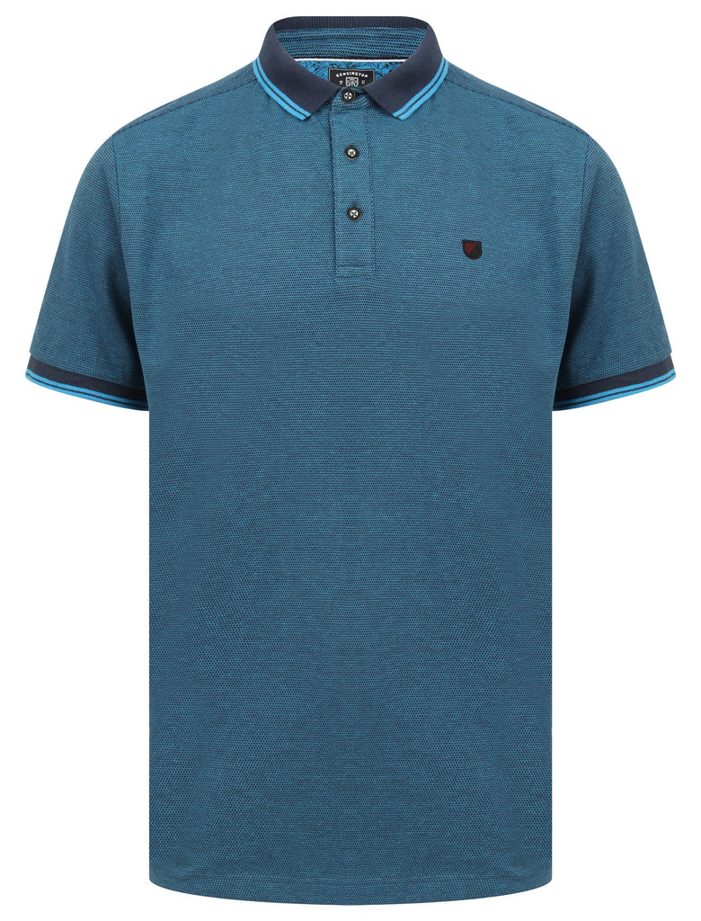 トップス ENDLESS MADE TOKYO Polo Shirt Goldsmith Jacquard Jersey Polo Shirt with Tipping In Mid