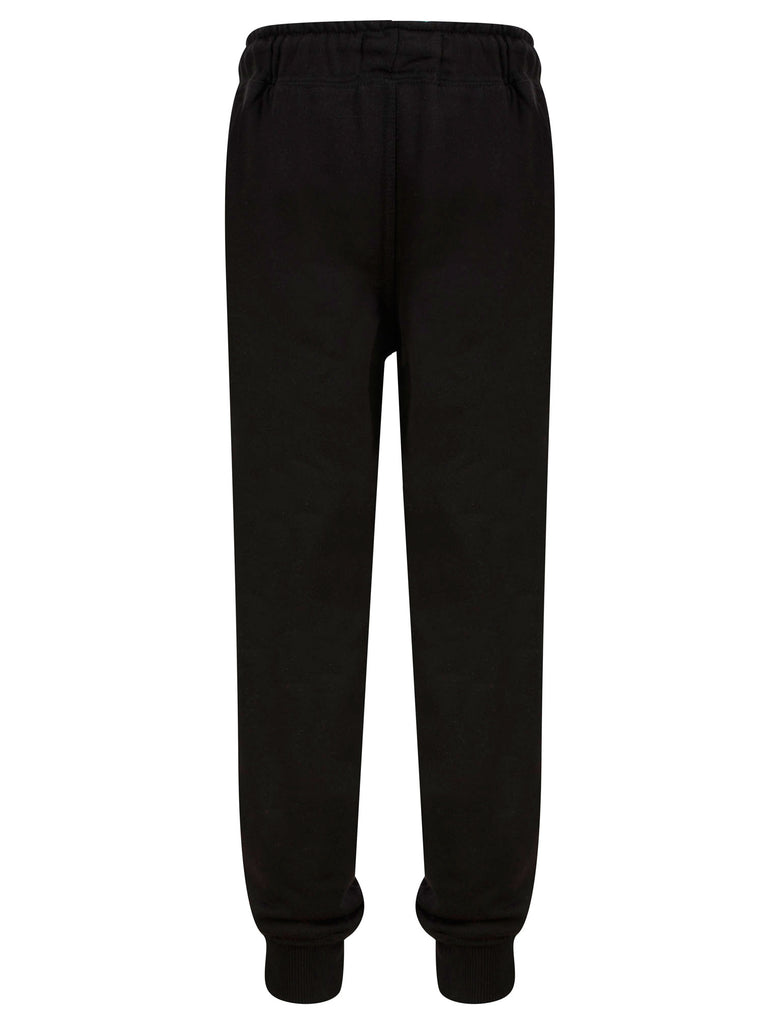 Boy's Pillar (2 Pack) Cotton Rich Cuffed Joggers Set in Black / Duffle