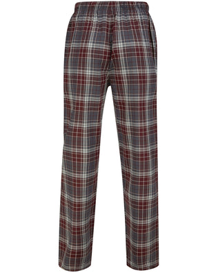 Broad Checked Cotton Woven Lounge Pants in Port Royale - Tokyo Laundry