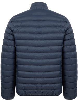 Nayati Funnel Neck Quilted Puffer Jacket in Sky Captain Navy - Tokyo Laundry