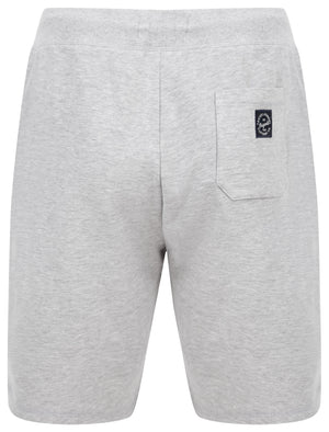 Lauderdale Brush Back Fleece Jogger Shorts in Light Grey Marl - Tokyo Laundry