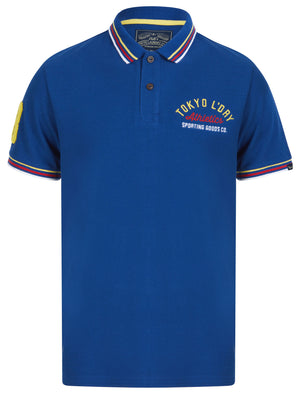 Parkersburg Cotton Pique Polo Shirt In Sodalite Blue - Tokyo Laundry