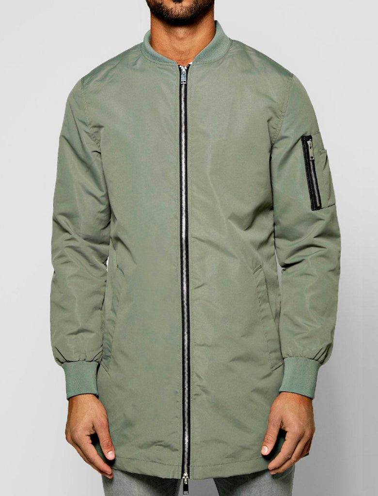Long line bomber cheap