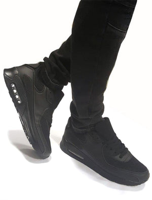Jordan Fashion Running Trainers with Bubble Detail in Black