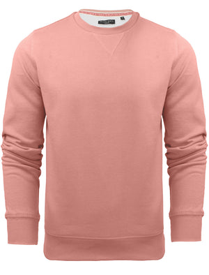 JonesQ Crew Neck Sweatshirt in Light Pink