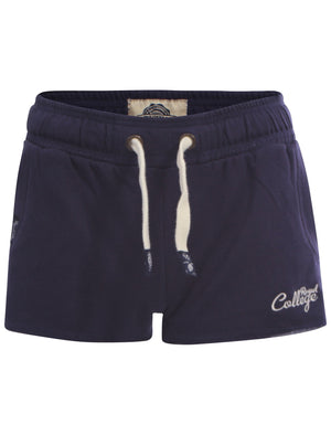Women’s College jogger shorts in navy