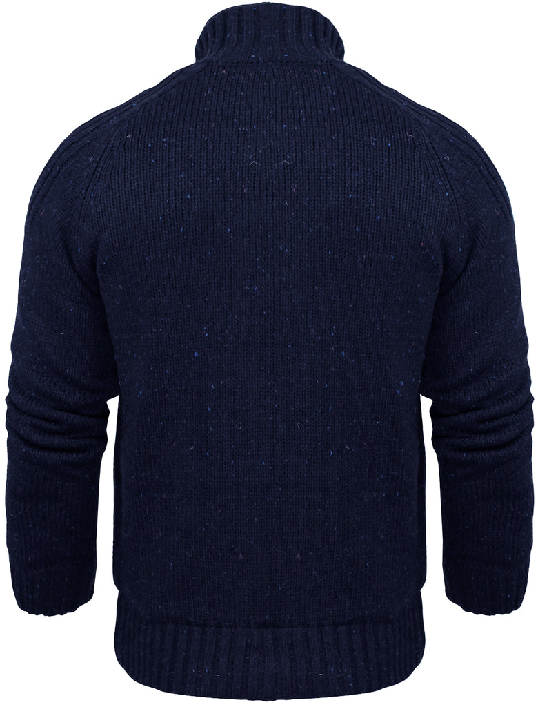 Dissident sherpa lined knitted jacket Clearance