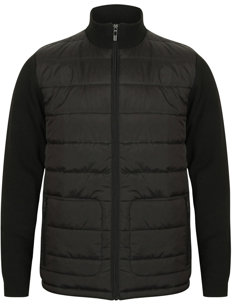 Mowntan quilted funnel neck jacket store