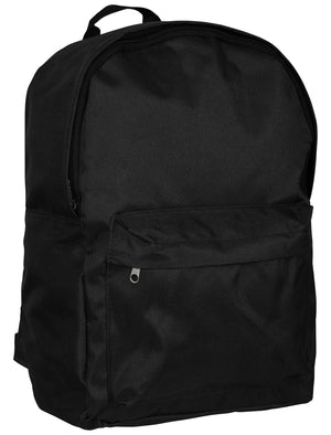 Frankie Canvas Backpack in Black