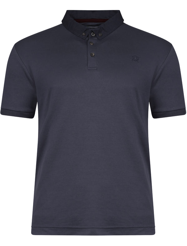 Seamore Polo Shirt in True Navy - Kensington Eastside
