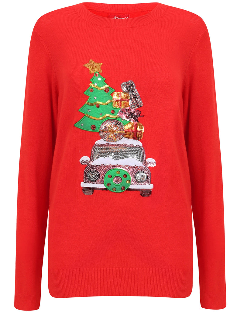 Car xmas jumper shop