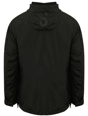 St Chalons Pullover Windbreaker Jacket in Black - Saint & Sinner