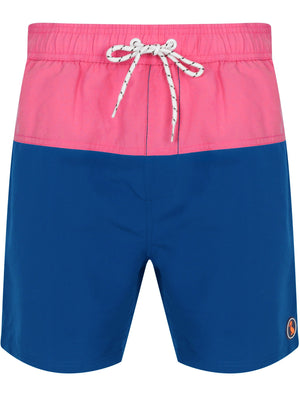 Keone Swim Shorts With Free Matching Flip Flops In Very Berry - South Shore