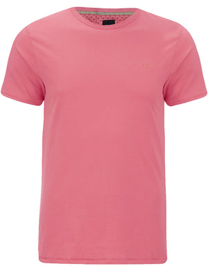 William Basic Crew Neck Cotton T-Shirt in Pink