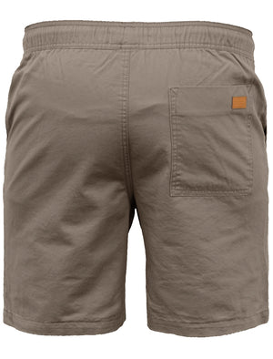 Morley Cotton Twill Chino Shorts in Grey