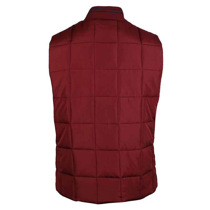 Abbigliamento Invernale Gilet Trapuntato Uomo Tokyo Laundry - Caldo E Pratico Per L'inverno Gilet Casual Tasche Zip - Foto 4