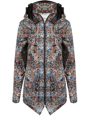 Fusion Lightweight Parka Raincoat in Ditsy Floral - Tokyo Laundry
