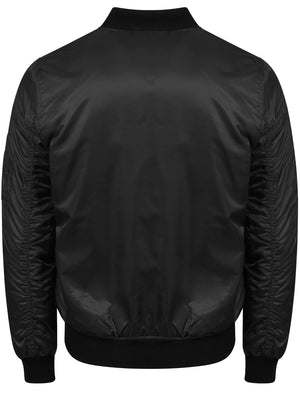 Cavour Bomber Jacket in Black - Tokyo Laundry
