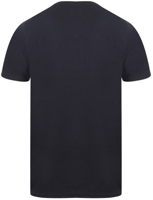Essentials (3 Pack) V Neck Cotton T-Shirts In Bright White / Heather Grey Marl / Iris Navy - Tokyo Laundry