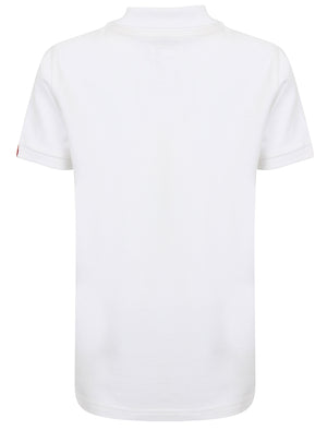 Boys K-Florenzi Polo Shirt in Optic White - Tokyo Laundry Kids