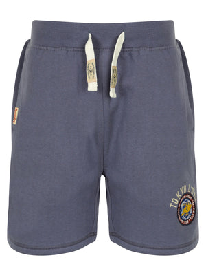 Boys K-Scappoose Cove Jogger Shorts in Vintage Indigo - Tokyo Laundry Kids